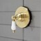 Kingston Brass KS3037PL Single-Handle Three-Way Diverter Valve with Trim Kit, Brushed Brass KS3037PL - alternate 3